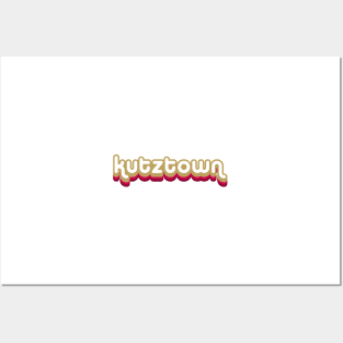 kutztown retro bubble Posters and Art